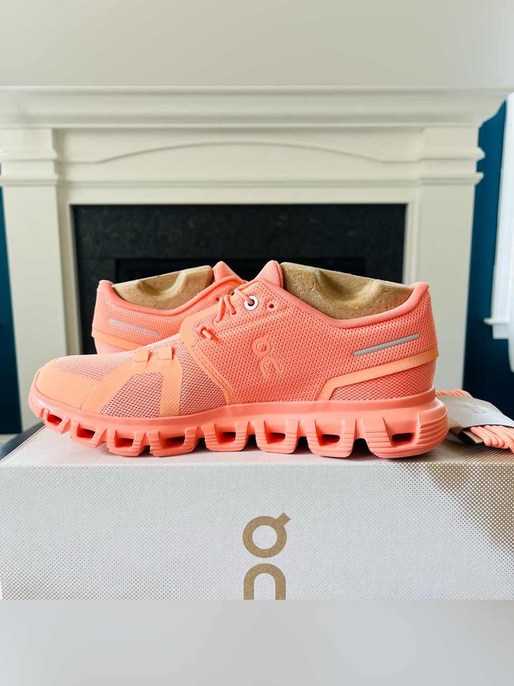 On Cloud 6 Women's Running Shoes Sunstone 3WF10064881 NEW - Picture 5 of 9